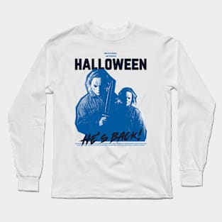 Halloween Psycho Serial Killer Horror Slasher Long Sleeve T-Shirt